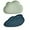 Picture 2, variant on ABPETE 2PCS Cloud Shape Snack Dish Candy Fruit Plate Dry Food Plate Bowl Plastic Serving Plate for Home (White)