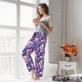 thumbnail image 5 of Rateoe Skull colorful mushroom Pattern Women’s Ultra-Soft Comfy Pajama Lounge Pants Sleepwear,Comfortable Lounge Wear,lightweight Pajamas, Casual Home Wear-X-Large, 5 of 6