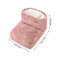 thumbnail image 3 of Cozzii Heating Foot Warmer - Flannel Heated Slippers for Comfortable Feet - Ideal for Home Use by Men and Women, 3 of 5