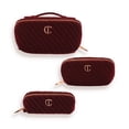 thumbnail image 4 of Bolsa de maquillaje Charlotte Tilbury Mini Travel, acolchada, terciopelo, 4 of 4