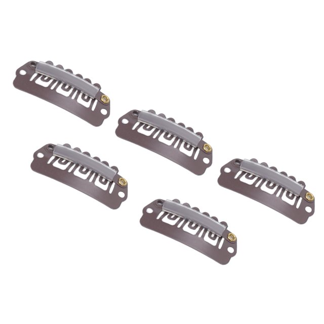 Pince en Métal, Pince à Pression Portable Durable pour Femme pour Maison Brun Foncé