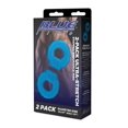 thumbnail image 1 of Blue Line C & B Ultra-stretch Stamina Endurance Ring - Jelly Blue Pack Of 2, 1 of 1
