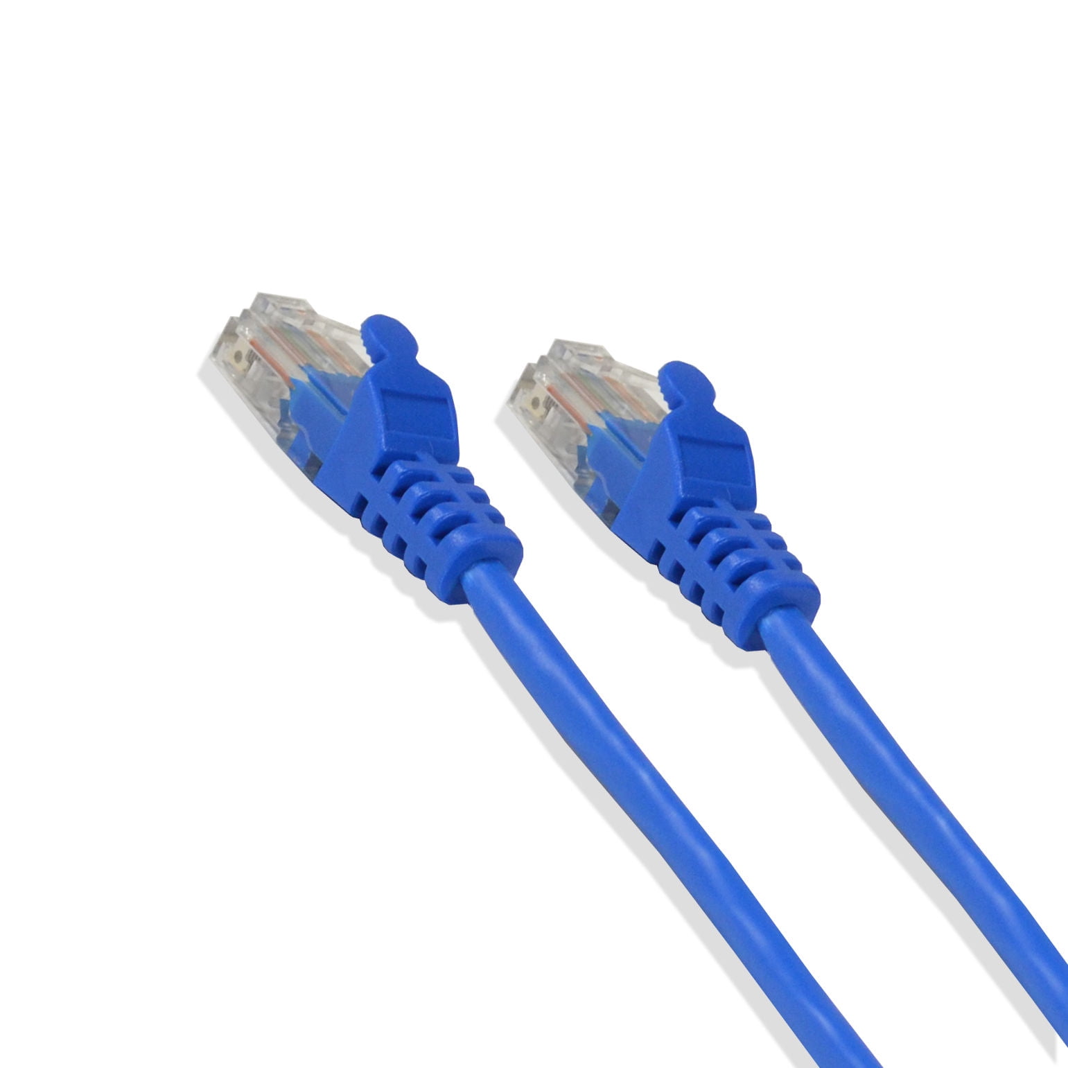 LOGICO Cat6 UTP Ethernet Patch Cable 550Mhz 24Awg Blue 25Ft 3 Pack