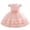 Light Pink, variant on IDOPIP Baby Toddler Flower Girl Dress Lace Tulle Birthday Pageant Gown 1-5 Years 3D Flowers Formal Dress Toddler Wedding Guest Dress Baby Girl First Birthday Party Princess Baptism Dresses