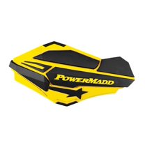 PowerMadd  34406; Pm Sentinal Handguard Fits Suzuki Yellow / Black