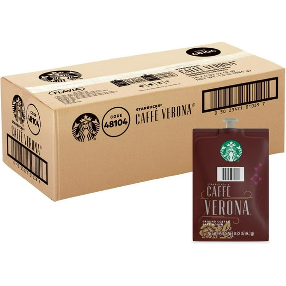 Lavazza North America LAV48104 Flavia Freshpack Starbucks Caffe Verona Coffee - Pack of 76