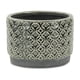 thumbnail image 1 of Maceta de exterior Cheung's 17x17x13 cm Zajedani Grey, 1 of 1