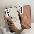 thumbnail image 5 of Compatible with Samsung Galaxy S20 Makeup Mirror Case Bling Diamond Glitter Rhinestone with Ring Holder Stand Kickstand Luxury Cute Shockproof for Girls Women Case for Samsung Galaxy S20,
Rosegold, 5 of 9