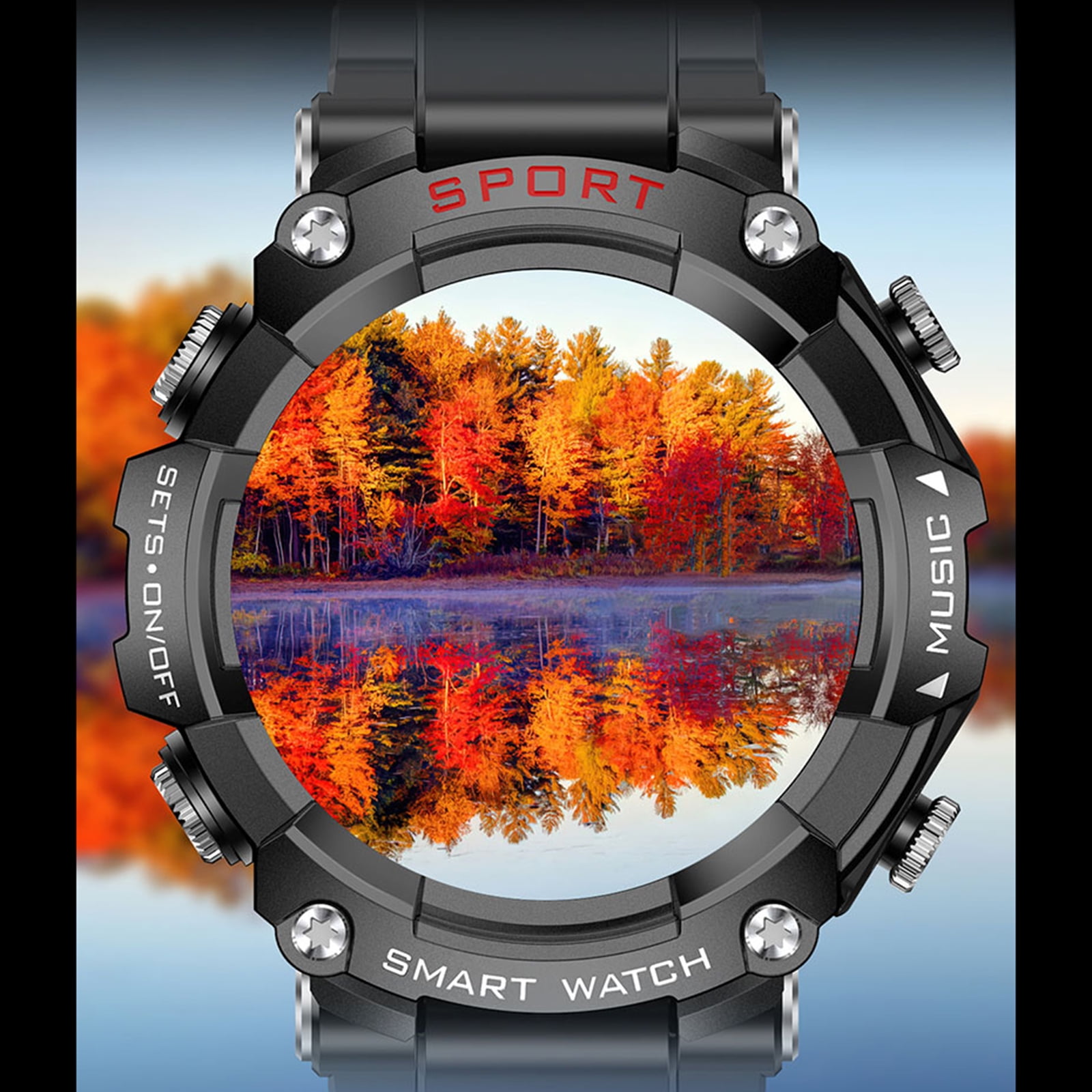 Smart watch Camera Compatibility Android Screen Fitness Android Ios Ip67 Waterproof T96 Watch Screen Modes Notification call remote Waterproof Bt Call Remote Camera 1.52 inch Screen And Mode Radirus W...