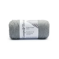 Caron One Pound Yarn-Medium Grey Mix