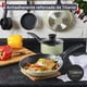 thumbnail image 4 of Batería de Cocina Supercook de 26 piezas Color Verde Lichen con Antiadherente Titanium tecnología Thermo Señal fácil limpieza base difusora, 4 of 7