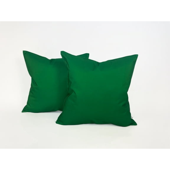 Ensperta Pack of 2 Outdoor Waterproof Throw Pillow Cover