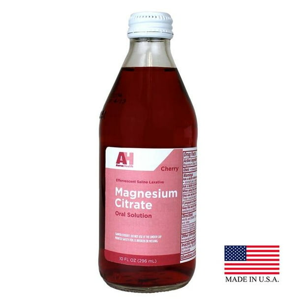 PL Developments FG002125 PEC 10 oz Cherry Flavor Magnesium Citrate