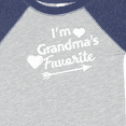 thumbnail image 4 of Inktastic I'm Grandma's Favorite with Arrow and Hearts Boys or Girls Baby Bodysuit, 4 of 5