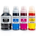 thumbnail image 1 of GI20 Ink G6020 G7020 Ink Refill Replacement for Canon gi-20 Ink Bottle for Canon G6020 G7020 G5020 Printers Ink Refill 4 Bottle, Black Cyan Magenta Yellow, 1 of 6