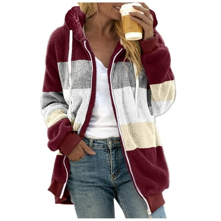 Xinqinghao Women s Plus Size Tie Dye Hollow Cardigan Coat Zipper Up Long Sleeve Sweater Cardigan Hooded Drawstring Casual Cardigan XXXXXL