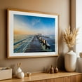 thumbnail image 6 of Off the Fishing Pier - Ventnor City New Jersey Photography Unframed Wall Art Print 16 x 24 inches, 6 of 7