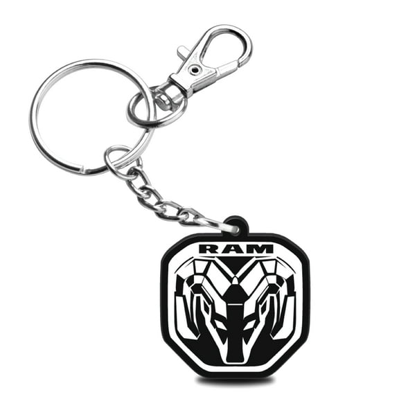 RAM 2019 Custom Laser Cut with UV Full-Color Printing Acrylic Charm Key Chain