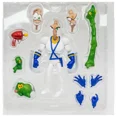 thumbnail image 4 of PDNA lombriz de tierra Jim figura de acción PSY-CROW Snot gusano cuerpo Jim cabezas Bob el pez dorado asesino # 4 juguete modelo de mono del profesor, 4 of 5