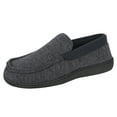 thumbnail image 4 of Hanes Mens ComfortSoft Memory Foam Moccasin Slipper House Shoe, 4 of 9