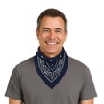 thumbnail image 4 of Partypro 60753-B Blue Bandana, 4 of 5