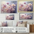 thumbnail image 4 of Designart "Meadow delicate Meadow An" Floral Floater Framed Wall Decor, 4 of 7