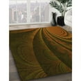 thumbnail image 2 of Ahgly Company Indoor Rectangle Patterned Dark Bronze Brown Area Rugs, 6' x 9', 2 of 6