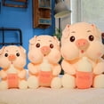 thumbnail image 3 of Biberones QUETOi, muñecos de cerdito, muñecos de peluche, muñecos de dibujos animados, bonitas almohadas, 35 cm, 3 of 4