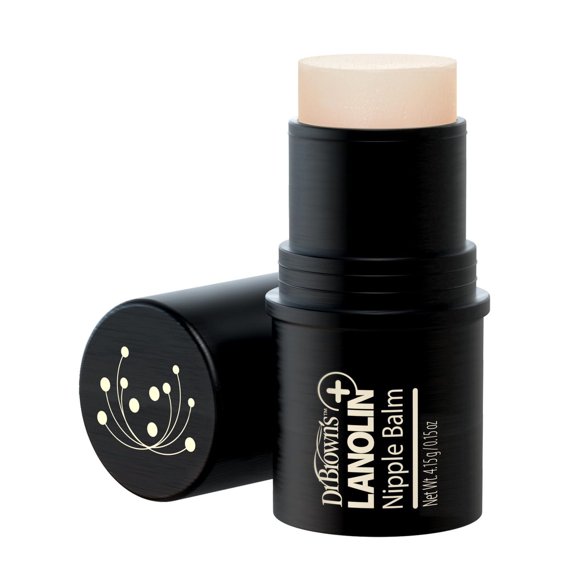 Dr. Brown's Lanolin + Nipple Balm, Postpartum and Breastfeeding Essential Soothe / Protect