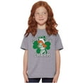 thumbnail image 4 of Smurfette St Paddys Good Luck Charm Girls Kids T Shirt Tees Teen Brisco Brands XS, 4 of 5