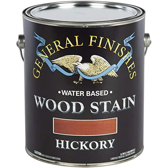General Finishes Water Base Stain Hickory 1 Gallon