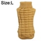 thumbnail image 2 of Suéter cálido de invierno para mascotas, suéter de color sólido de alta elasticidad para perros y gatos, ropa 1354, 2 of 5