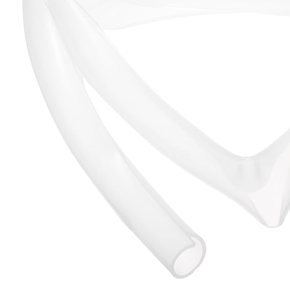 Uxcell 1 m Silicone Cable Sleeve Tubing, 18mm Clear Silicone Tube Cord Organizer Wire Shielding Sheathing Wrap