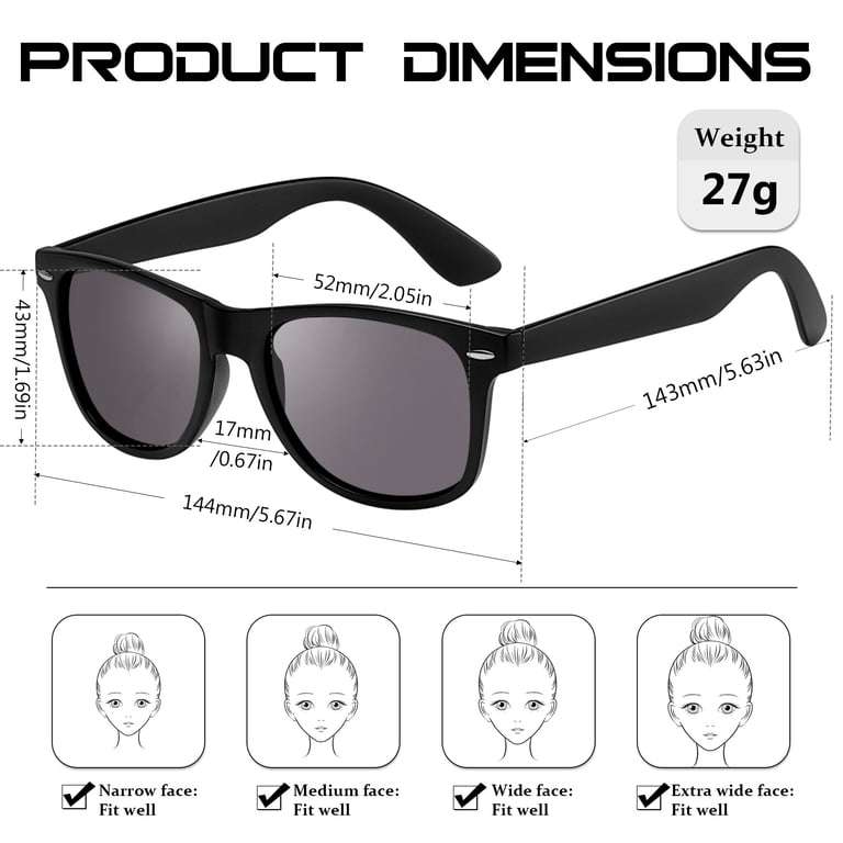 Kanastal Photochromic Sunglasses, Adaptive Square Frame photo 6