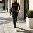 thumbnail image 5 of Diufon Short Sleeve Sweater for Women Plus Size Knit V Neck Tops with Pocket Solid Color Lightweight Pullover Shirts, 5 of 10