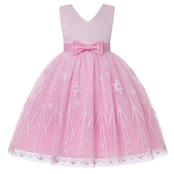 Easter Christmas Dresses for Little Girls Toddler Kids Flower Girl Dress Size 7 8 Years Teen Elegant Party Paegant Princess Birthday Formal Ball Gown Fairy Dresses