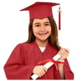 thumbnail image 3 of Kids Graduation Gown and Cap Set, Unisex Preschool Kindergarten Doctoral Robe with Pockets and 2026 Tassel for Girls Boys Zipper Ceremony Graduation Outfits 2-12Y Valentines Party Birthday Gifts, 3 of 8
