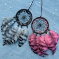 thumbnail image 7 of Uutvmp Small Dream Catcher for Car, Handmade Woven Artificial Crystal Dreamcatcher, Car Rearview Mirror Hanging Pendant Bedroom Room Wall Decor Art Ornament Craft, 7 of 7