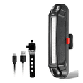 thumbnail image 1 of 2pz Luces Usb Recargable Led Estrobo Para Bicicleta 5 Modos Belug, Rojo y Azul, 1 of 5