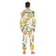 thumbnail image 4 of FORMRS Onesies Pajama for Adults Unisex Hoodie Winter Jumpsuit One Piece Sleepwear, Sizes S-2XL, Orange Bees, 4 of 7