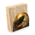 thumbnail image 2 of Whale Boat Waves Clouds Napkin Holder for Table Clear Napkin Stand Paper Holder Acrylic Organizer Dispenser Napkins for Dinner Kitchen Restaurant Room, 2 of 8