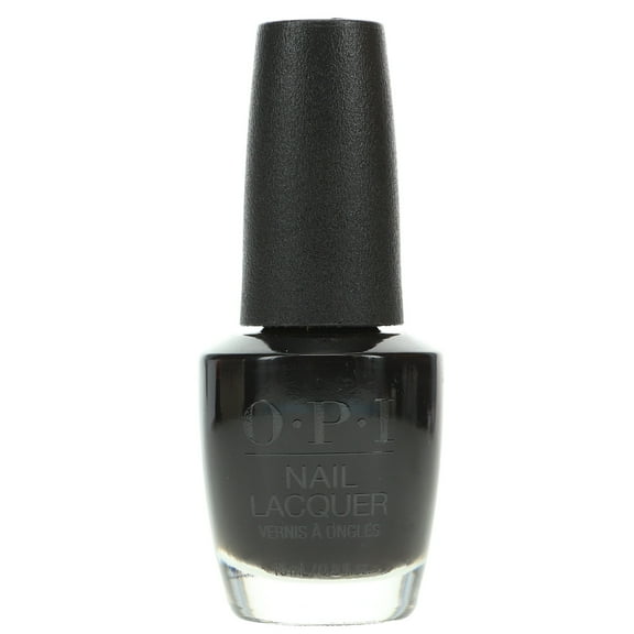 OPI Nail Lacquer, Black Onyx, Nail Polish, 0.5 fl oz