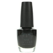 OPI Nail Lacquer, Black Onyx, Nail Polish, 0.5 fl oz