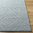 thumbnail image 4 of Hauteloom Raffi Wool Living Room, Bedroom Area Rug - Contemporary - Slate Blue - 5' x 7'6", 4 of 6
