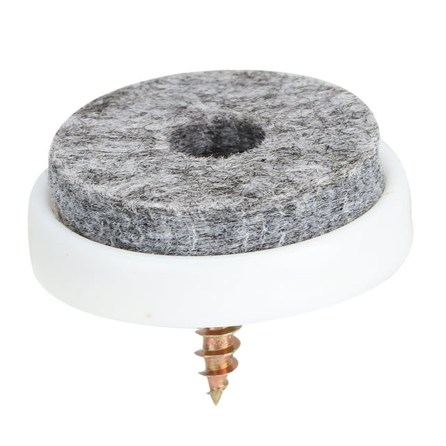 Clavo de Fieltro Antideslizante Para Muebles, Clavo para Patas de Silla, MoviMiento Sin Ruido, Protectió de Sueelo de, para mesa, Sofá con tornillo, suelo