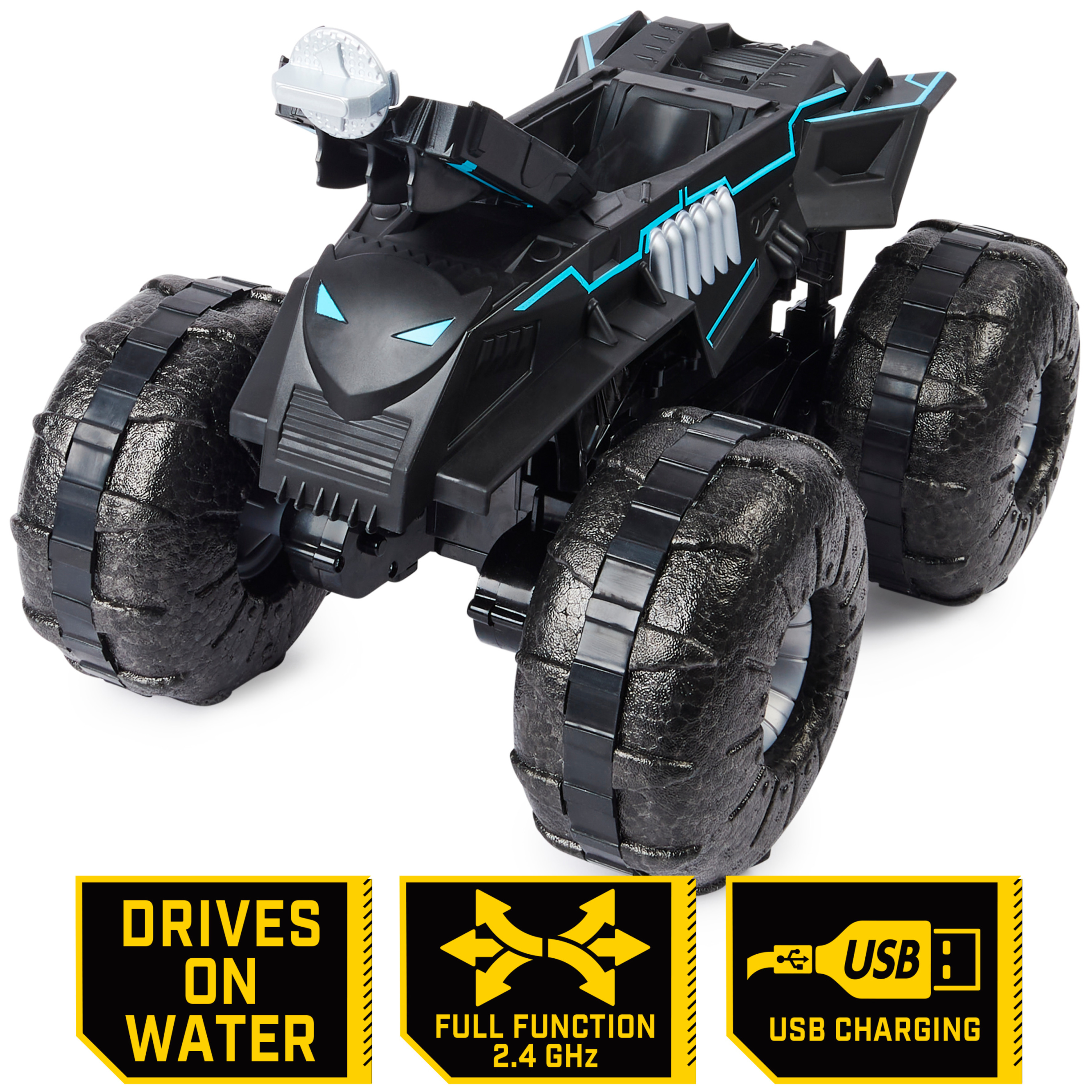 Batman, All-Terrain Batmobile Remote Control Vehicle, Toys for Boys - image 5 of 9