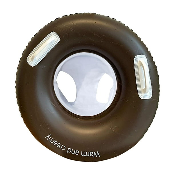 Flotador para Niños Kusrkot Anillo Flotante de Piscina 65 cm Marrón