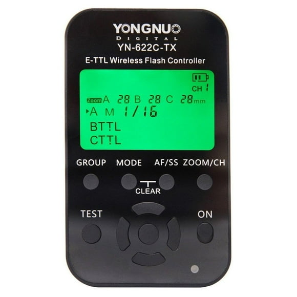 Controlador de flash inalámbrico YONGNUO YN622C-TX para Canon DSLR