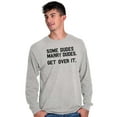 thumbnail image 5 of Some Dudes Get Married LGBTQ Pride Men's Long Sleeve Tee T Shirt Brisco Brands X, 5 of 6