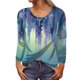 thumbnail image 1 of MHFRRA Camiseta de Manga Larga con Cuello Redondo y Estampado Floral para Mujer, Estilo Informal y Elegante. Púrpura, 1 of 4